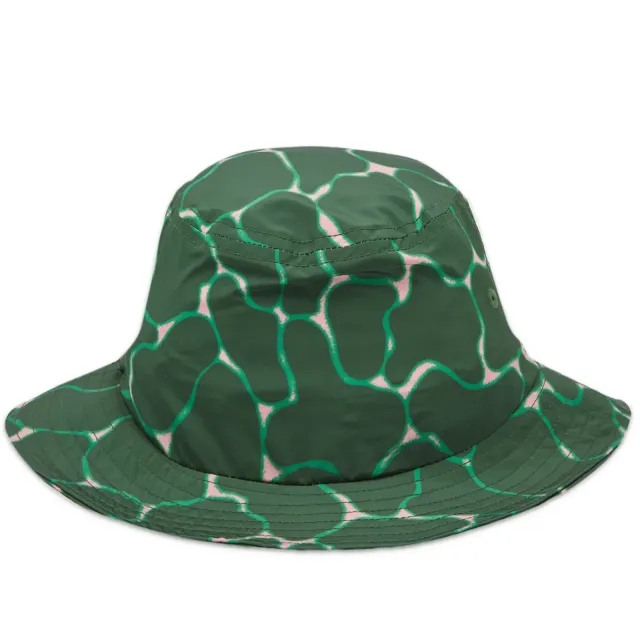 Gramicci Men's Shell Bucket Hat Ripple Green