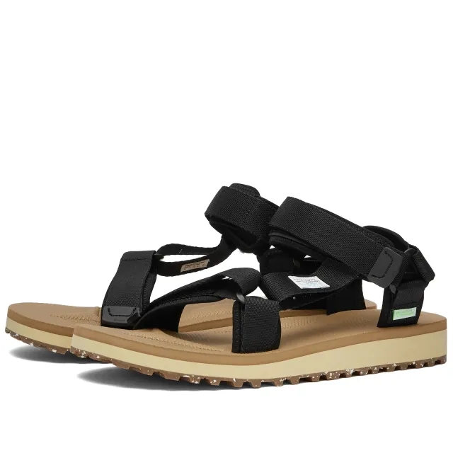 Suicoke Men's DEPA-2Cab-ECO Black/Beige