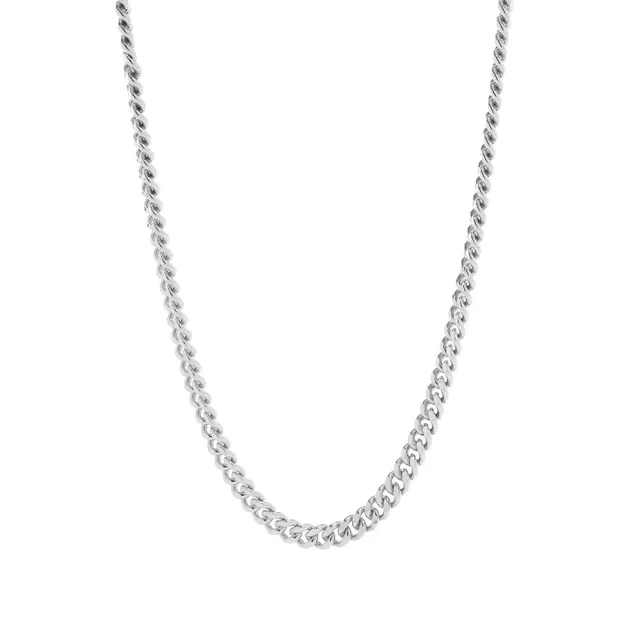 Hatton Labs Men's Cuban Chain 925 Sterling Silver