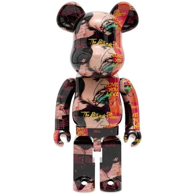 Medicom Be@rbrick Andy Warhol × The Rolling Stones Multi