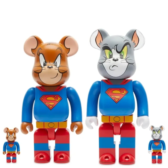 Medicom Be@rbrick Tom & Jerry as Superman Multi