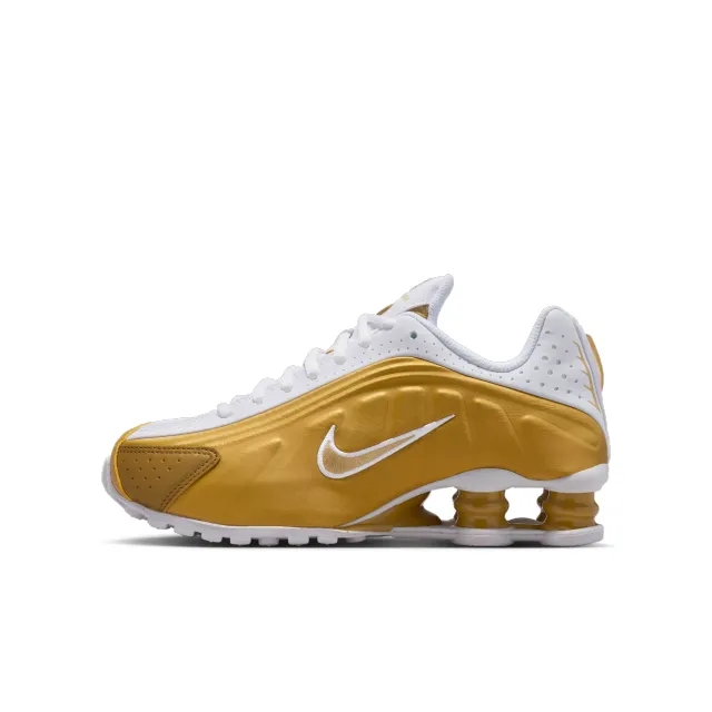 Nike Shox R4 Older Kids' Shoes - Brown