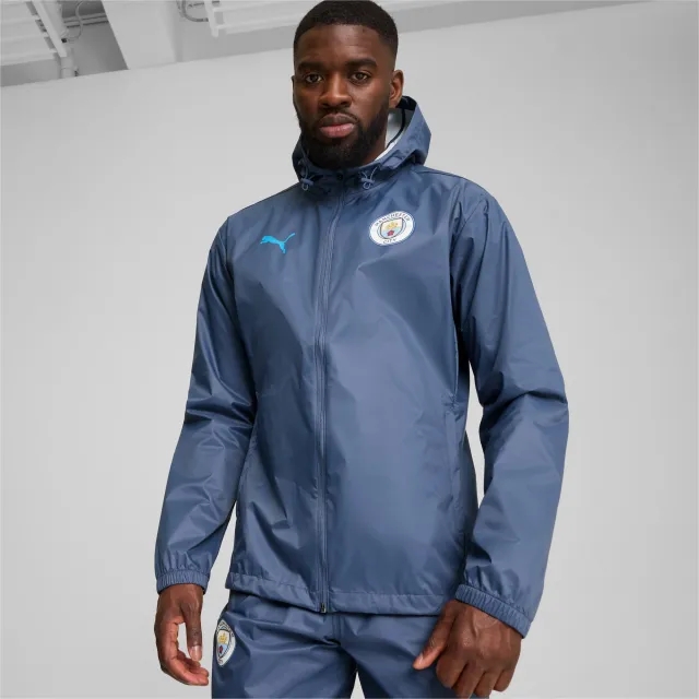 PUMA Manchester City All-Weather Training Jacket Men, Inky Blue/Magic Blue, size 3XL