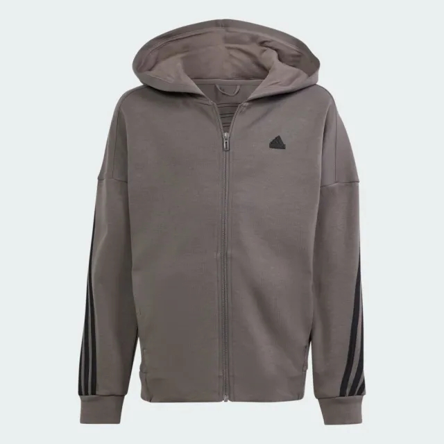 adidas Future Icons 3-Stripes Full-Zip Hooded Track Top