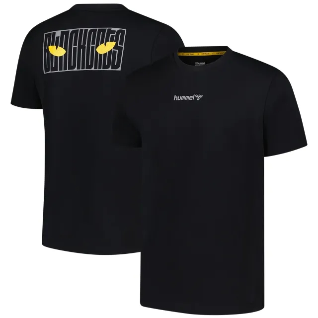 Sunderland Hummel Black Cats T-Shirt - Black