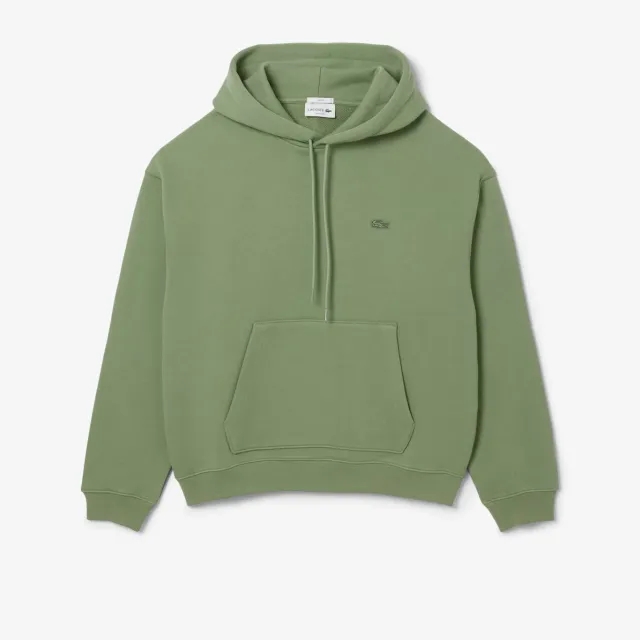 Lacoste Heavy Fleece Hoodie - Green