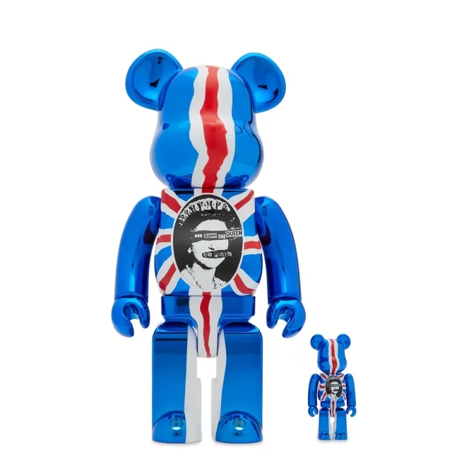 Medicom Sex Pistols "God Save The Queen" Chrome Ver. Be@rbri Blue