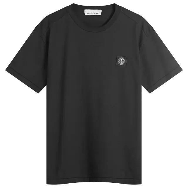 Stone Island Men's Patch Logo T-Shirt Black