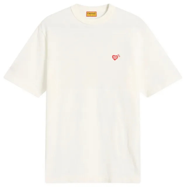 Human Made Men's Polo Tiger T-Shirt White