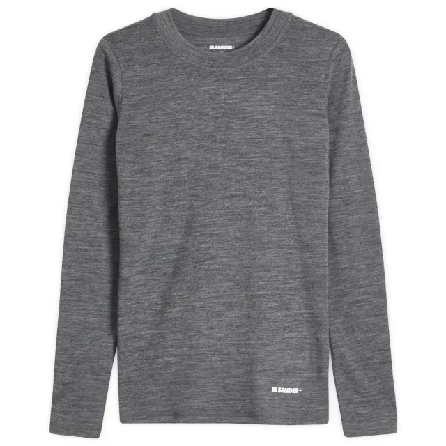 Jil Sander Women's Long Sleeve T-Shirt Dark Grey