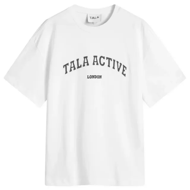 TALA Women's Active Applique Graphic T-Shirt Ivory