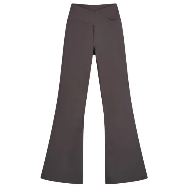 TALA Women's DayFlex Wrap Flared Yoga Pants '33 Cool Espresso