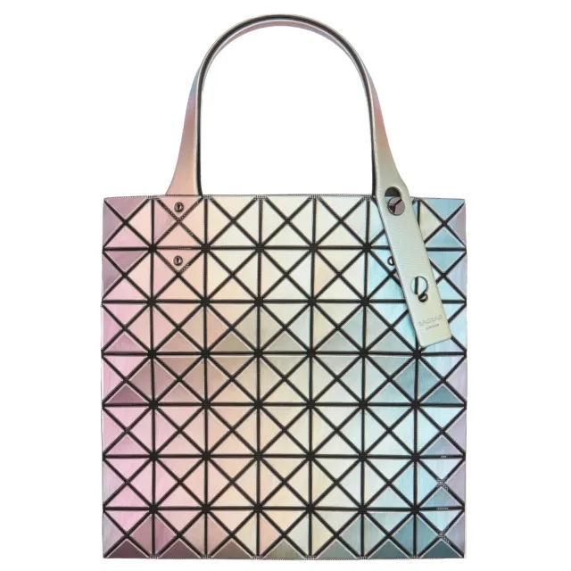 BAO BAO ISSEY MIYAKE Women's Illusion Tote Bag Silver Base