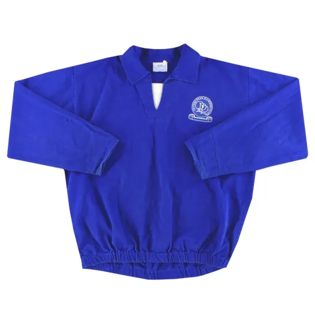1992-93 QPR Clubhouse Drill Top XL - QPR / Very Good / XL