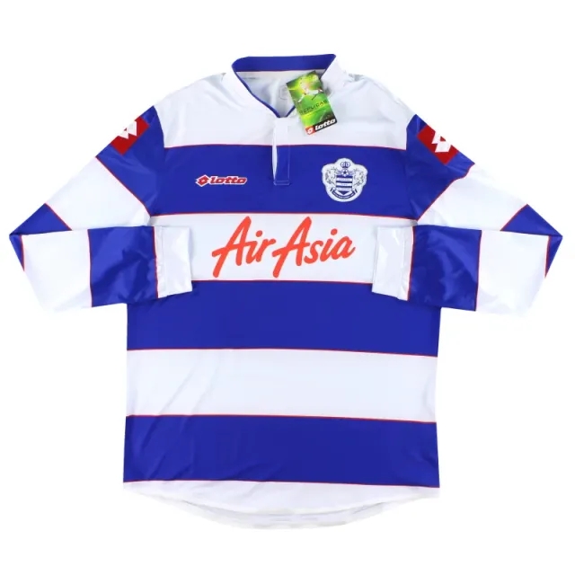 2013-14 QPR Lotto Home Shirt L/S *w/tags* XXL - QPR / w/tags / XXL