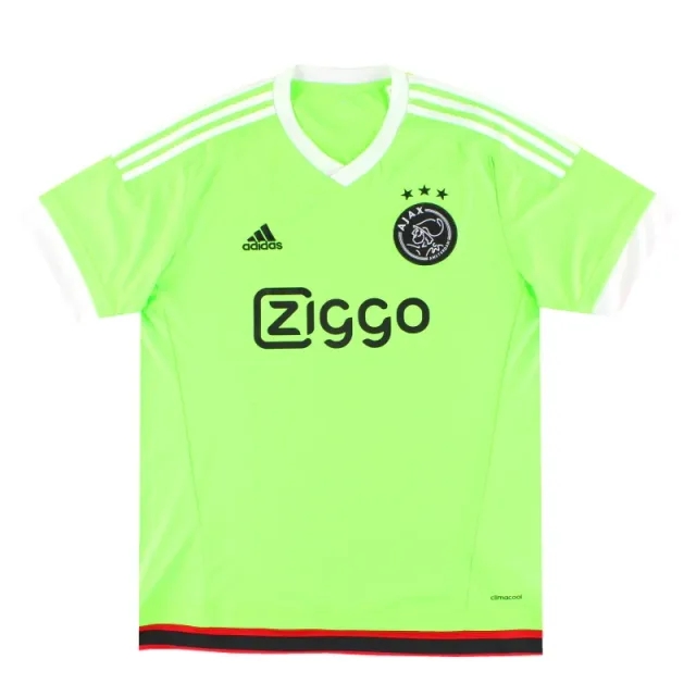 2015-16 Ajax adidas Away Shirt L - Ajax / Excellent / Large