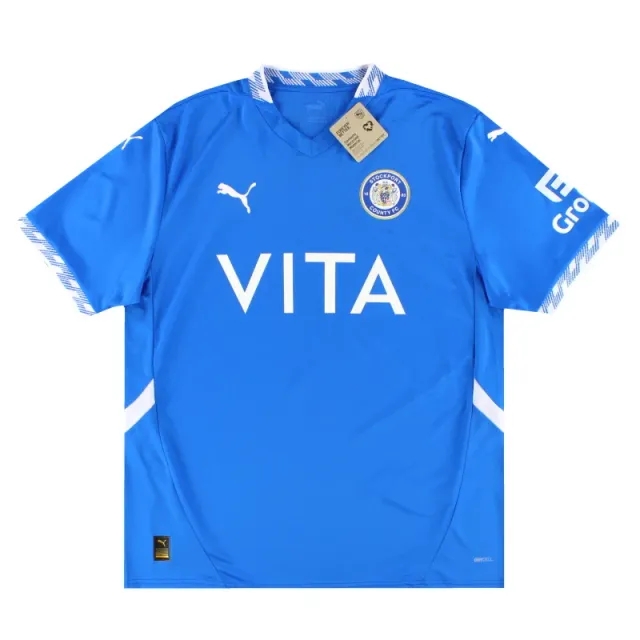 2024-25 Stockport County Puma Home Shirt *w/tags* - Other Non League Clubs / w/tags / XXL