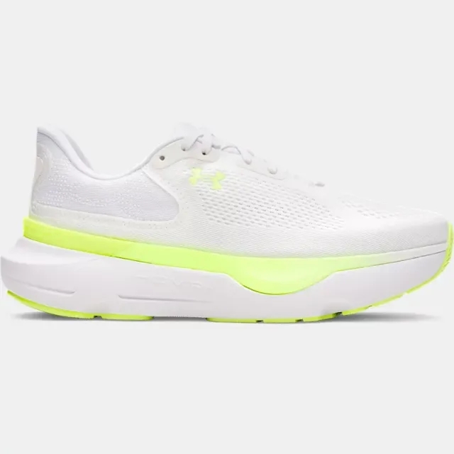 Under Armour  Infinite Pro 2 Women's Running Shoes White / High Vis Yellow / High Vis Yellow 7.5