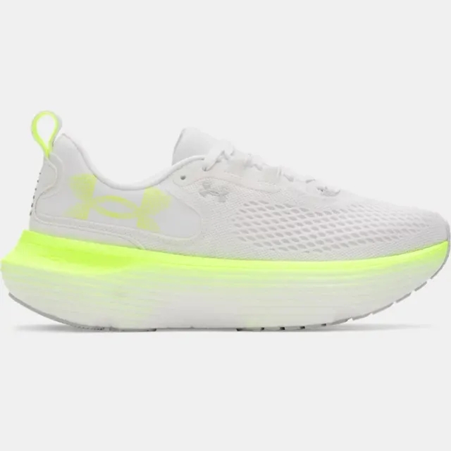 Under Armour  Infinite Elite 2 Women's Running Shoes White / High Vis Yellow / Halo Gray 7.5