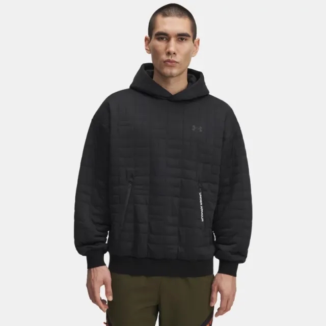 Under Armour  Unstoppable Fleece Textured Men's Hoodie Black / Black L