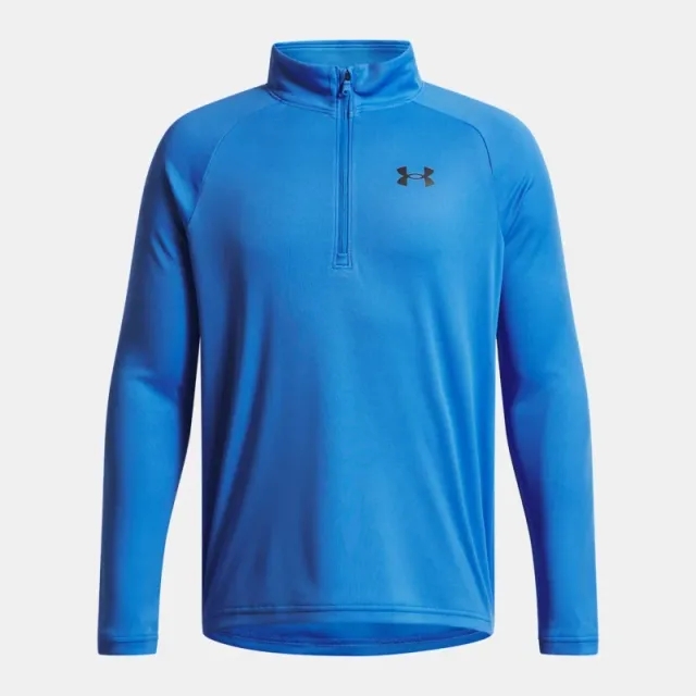Under Armour  Tech™ 2.0 Boys' ½ Zip Blue Atlantis / Black YLG (59 - 63 in)