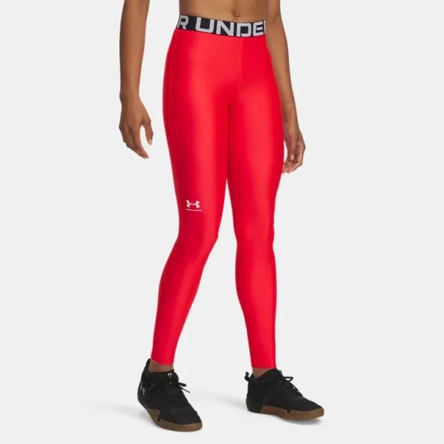 HeatGear® Women's Leggings Racer Red / White L