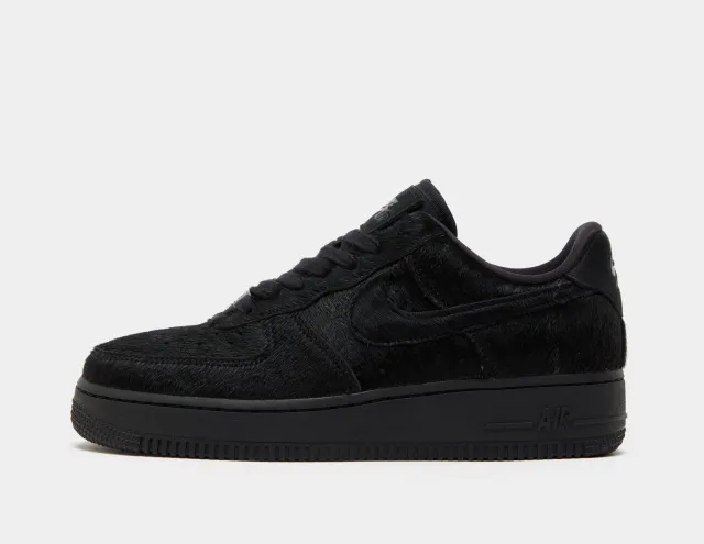 Nike Air Force 1 Low Pony Hair Women's, Black