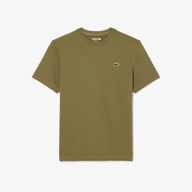 Lacoste Sport Printed Ultra Dry T-shirt - Khaki Green