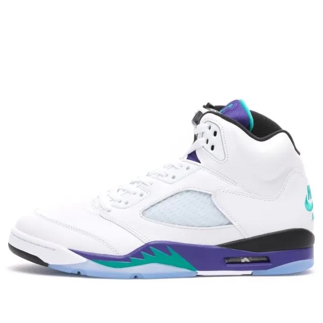 Nike Jordan Air Jordan Men's 5 Retro Og Sneaker White/Emaerald/Black