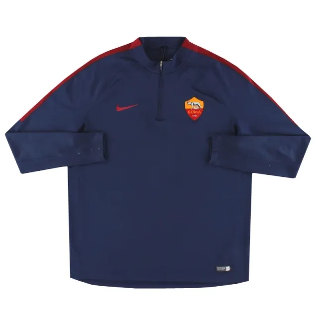2016-17 Roma Nike 1/4 Zip Top XL - Roma / Very good / XL