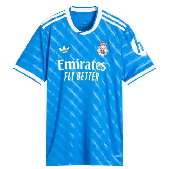 Adidas Men's Real Madrid 25/26 3rd Jersey Top Bluebird