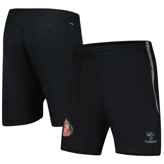 Sunderland Hummel Training Shorts - Black