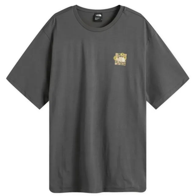 The North Face Men's Connected Relaxed Graphic T-Shirt Anthracite Grey