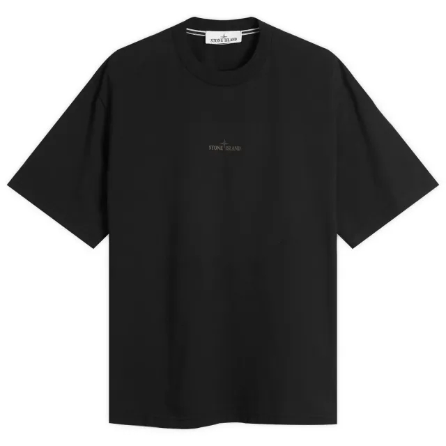 Stone Island Men's Industrial Print T-Shirt Black