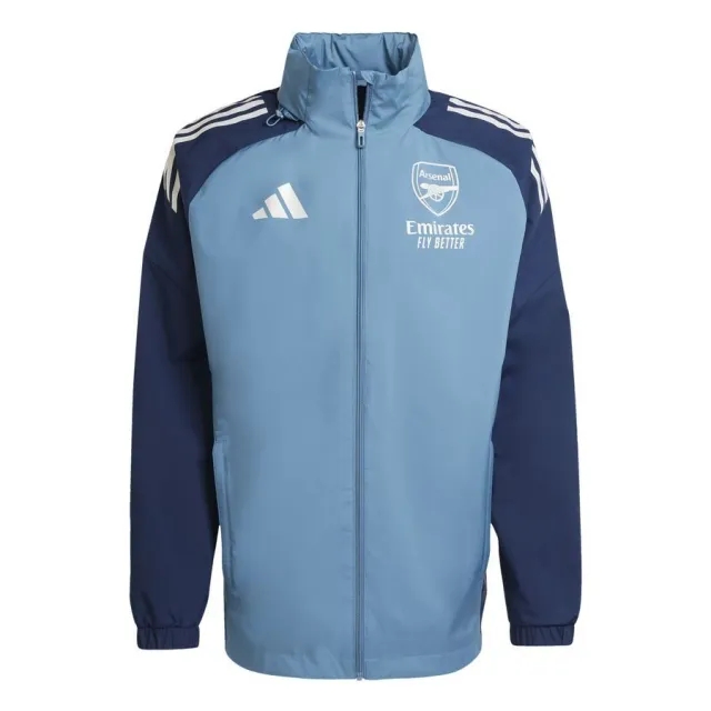 Arsenal Jacket All Weather Tiro 25 - Blackened Blue - ['Blue']