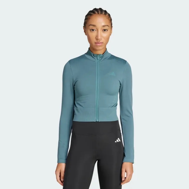 adidas Workout Essentials Full-Zip Knit Jacket