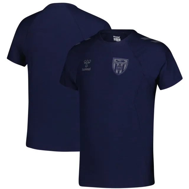 Sunderland Hummel Travel T-Shirt - Navy - Kids