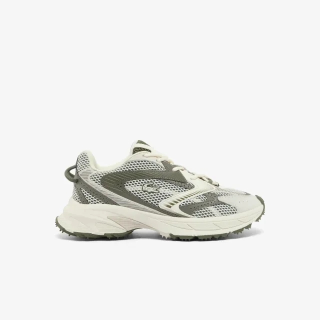 Lacoste Men’s L003 Neo Shot Sneakers - Off White / Khaki