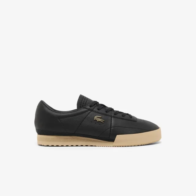 Lacoste Men’s Aura Sneakers - Black / Light Brown