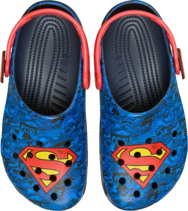 Crocs | Unisex | Superman Classic | Clogs | Multi | W4/M3