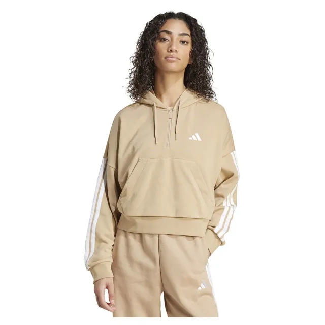 Adidas Essentials 3 Stripes French Terry Hoodie