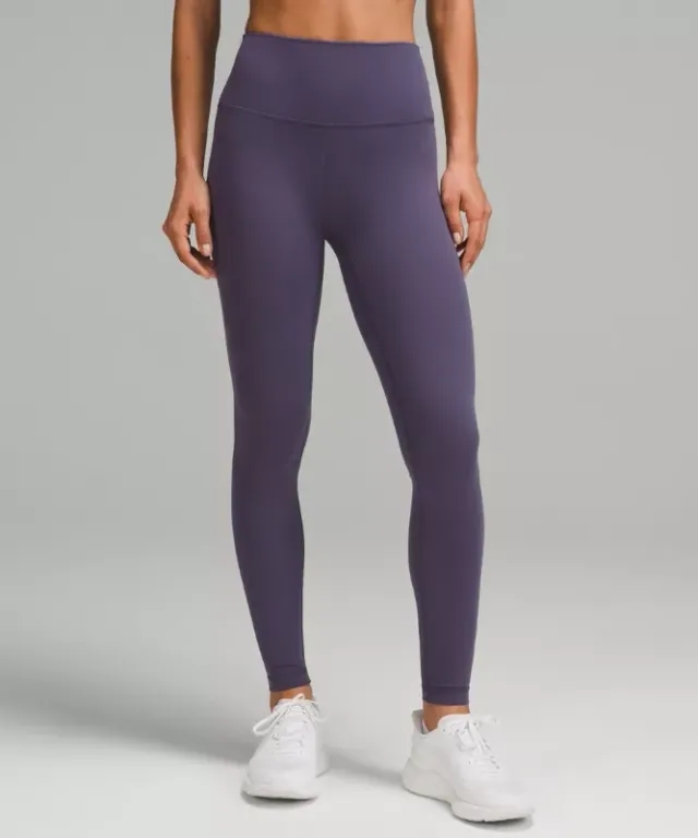 lululemon – Women's Wunder Train High-Rise Tight Leggings – 28" – Color Purple – Size 0