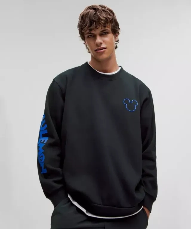 lululemon – Men's Disney x Steady State Crew – Color Blue – Size 2XL
