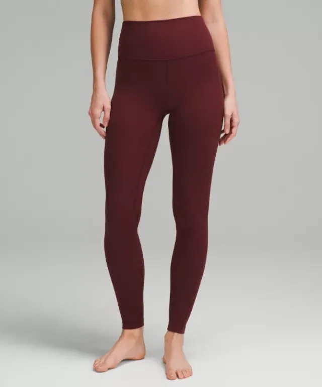 lululemon – Women's Align High-Rise Pants – 31" – Color Burgundy/Red – Size 0
