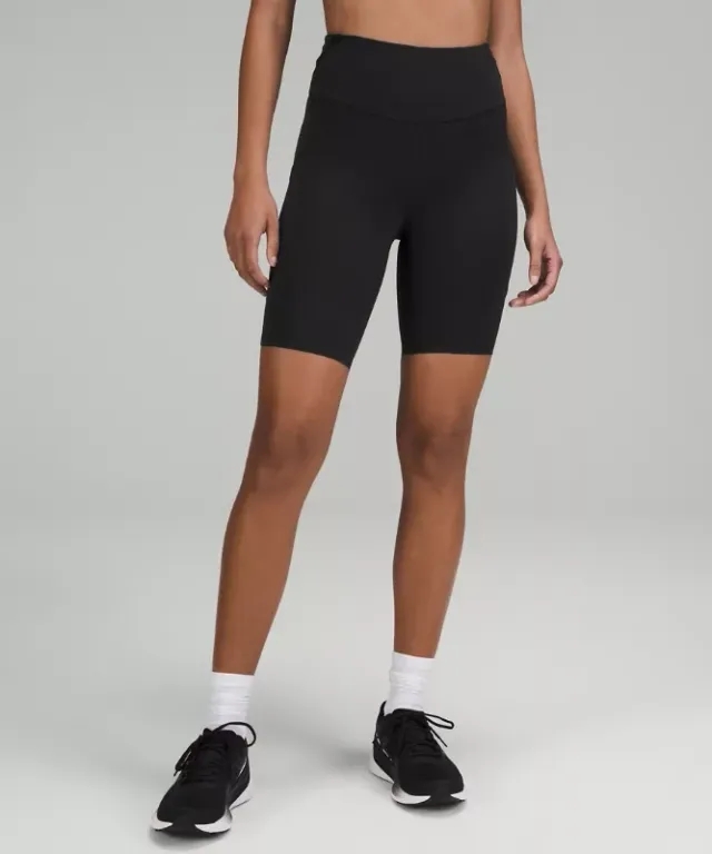 lululemon – Women's Fast and Free High-Rise Shorts 5 Pocket – 8" – Color Black – Size 0