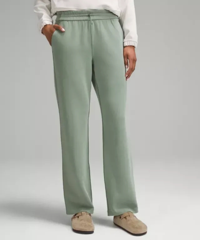 lululemon – Women's Softstreme High-Rise Pants Short – Color Grey/Green/Pastel – Size 0