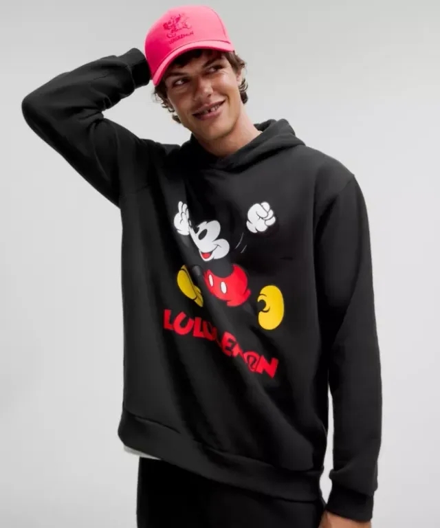 lululemon – Men's Disney x Steady State Pullover Hoodie – Color Black – Size 2XL