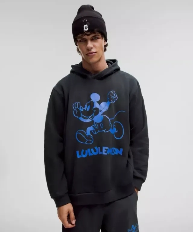 lululemon – Men's Disney x Steady State Pullover Hoodie – Color Blue – Size 2XL