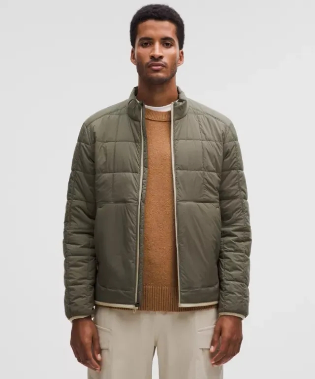 lululemon – Men's Route Ready Lightweight Insulated Jacket – Color Green – Size L
