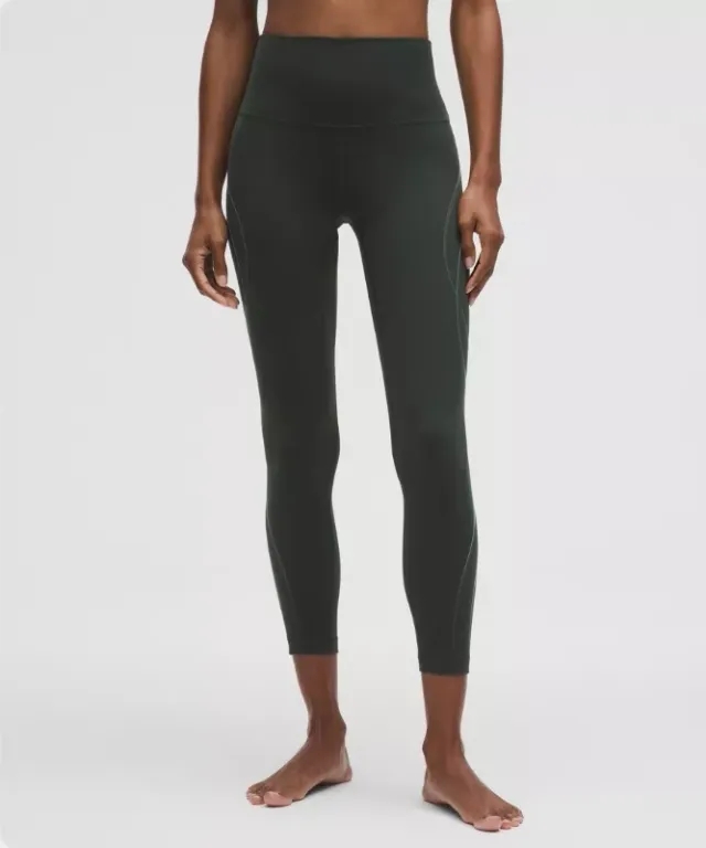 lululemon – Women's Align High-Rise Pants Curve Art – 25" – Color Green – Size 0